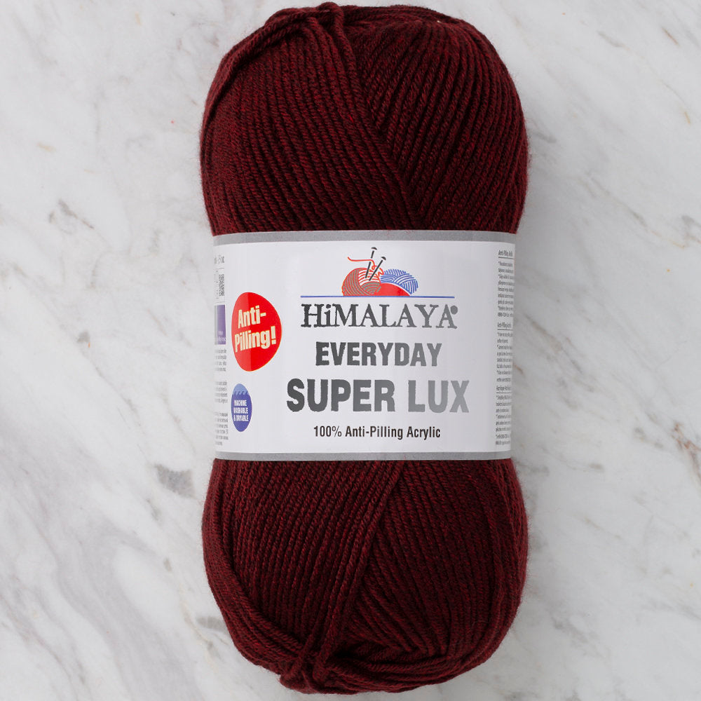 Himalaya Everyday Super Lux Bordo El Örgü İpi - 73436